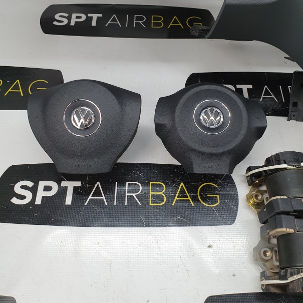 TOURAN I LIFT DASHBOARD AIRBAG KIT SEAT BELTS