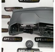 TOURAN II 2 DASHBOARD AIRBAG KIT SEAT BELTS