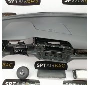 TOURAN II 2 DASHBOARD AIRBAG KIT SEAT BELTS