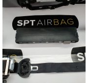 TOURAN II 2 DASHBOARD AIRBAG KIT SEAT BELTS