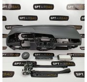 TOURAN GTI KONSOLA DESKA ROZDZIELCZA AIRBAG PODUSZKI PASY