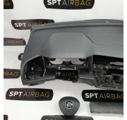 TOURAN DASHBOARD AIRBAG KIT SET BELTS