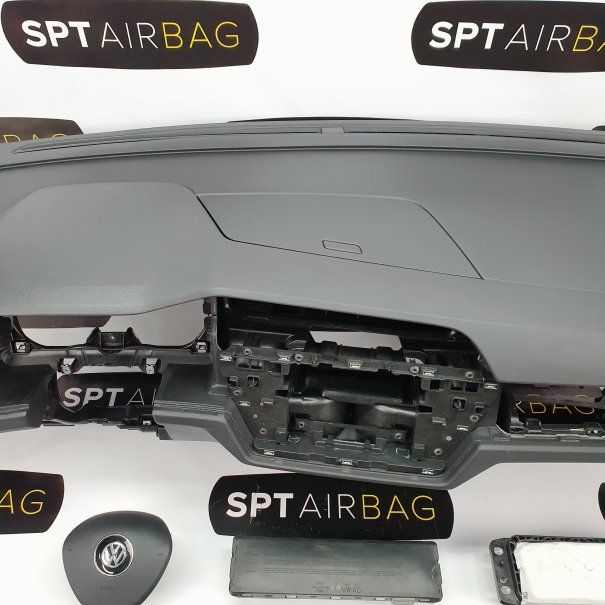 TOURAN DASHBOARD AIRBAG KIT SET BELTS