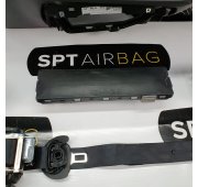 TOURAN DASHBOARD AIRBAG KIT SET BELTS