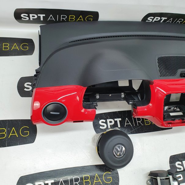 UP! UP DASHBOARD AIRBAG KIT SET BELTS