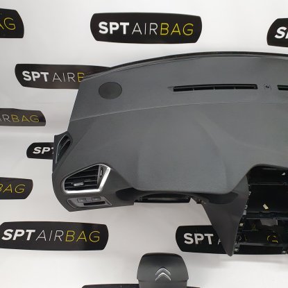 C4 DASHBOARD AIRBAG SET REEKS GORDELS 2