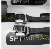 C4 DASHBOARD AIRBAG KIT SEAT BELTS