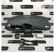 C4 DASHBOARD AIRBAG SET REEKS GORDELS