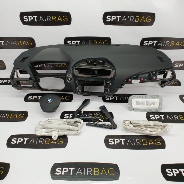 F20 F21 CRUSCOTTO AIRBAG SET PRETENSIONATORI AIRBAG DA TETTO