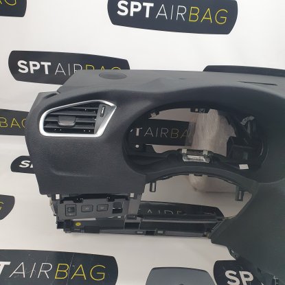 C4 B7 DASHBOARD AIRBAG KIT SEAT BELTS 2