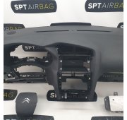 C4 B7 SALPICADERO TABLERO DE INSTRUMENTOS AIRBAG CONJUNTO CINTURONES DE SEGURIDAD