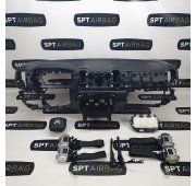 C5 AIRCROSS DASHBOARD AIRBAG KIT SEAT BELTS TENSIONERS