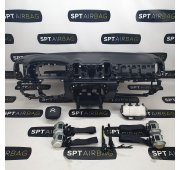 C5 AIRCROSS ARMATURENBRETT AIRBAG KIT SICHERHEITSGURTE GURTSTRAFFERN