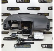 FOCUS III 3 DASHBOARD AIRBAG KIT SEAT BELTS