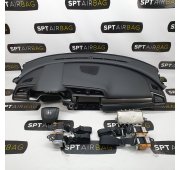 CIVIC X 10 DASHBOARD AIRBAG KIT SET BELTS