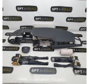 CIVIC X 10 DASHBOARD AIRBAG SET VEILIGHEIDSRIEMEN