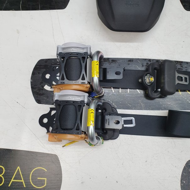 CIVIC X 10 DASHBOARD AIRBAG KIT SET BELTS