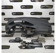 CIVIC IX 9 DASHBOARD AIRBAG KIT SET BELTS