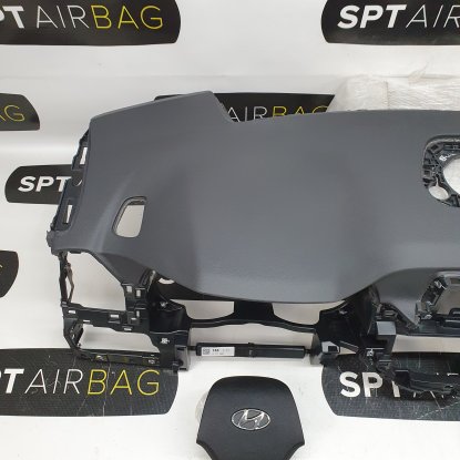 TUCSON III 3 LIFT DASHBOARD AIRBAG KIT SET BELTS 2