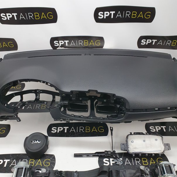 PICANTO DASHBOARD AIRBAG KIT SEAT BELTS TENSIONERS
