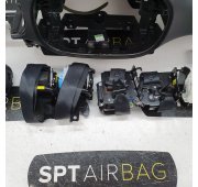 SOUL III 3 ARMATURENBRETT AIRBAG KIT SICHERHEITSGURTE