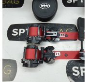 STINGER HEAD UP DASHBOARD AIRBAG KIT SEAT BELTS TENSIONERS