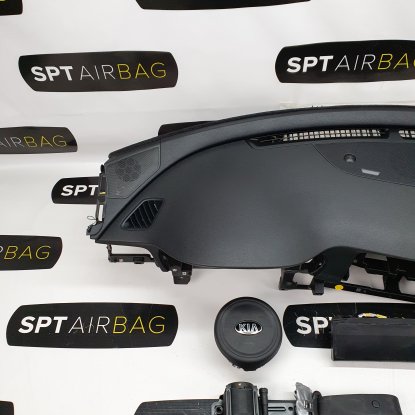 OPTIMA DASHBOARD AIRBAG KIT SEAT BELTS 2